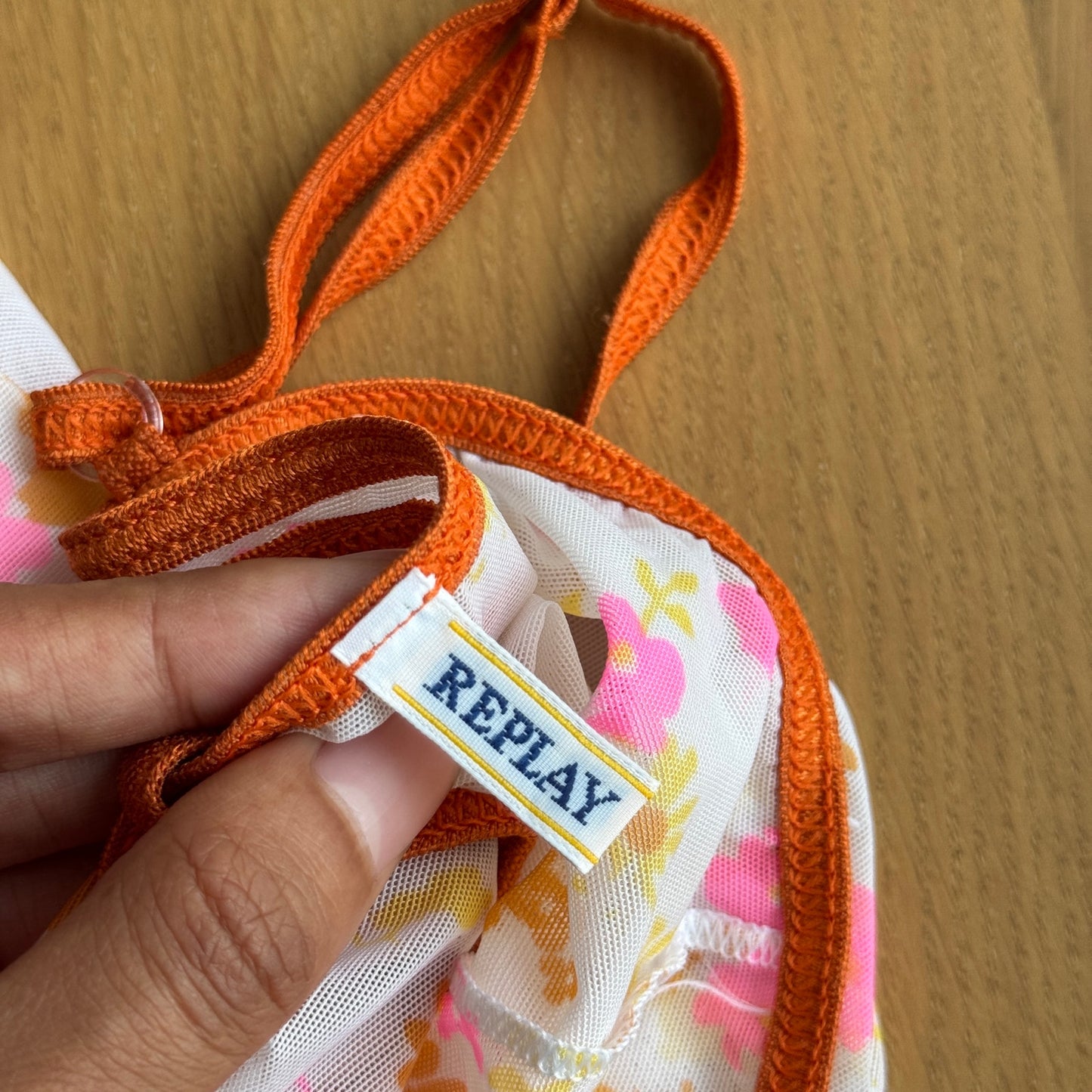 Vintage Replay Mesh Patchwork Cami (M)