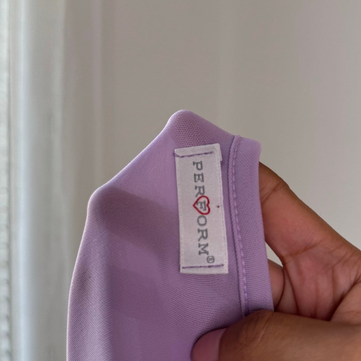 Vintage Italian Lilac Flared Sleeve Button Top (S)