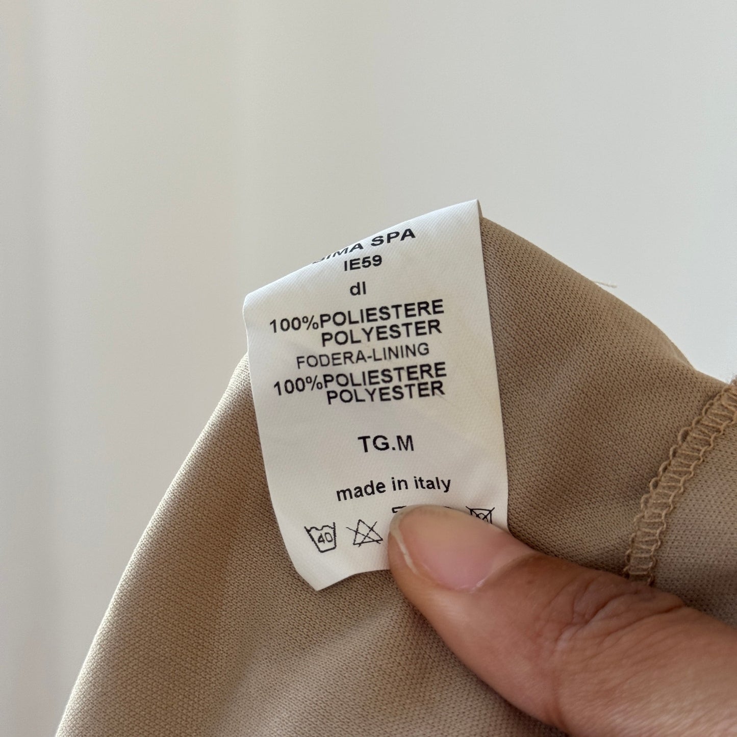 Vintage Italian Embroidered Mesh Slip Dress (M)