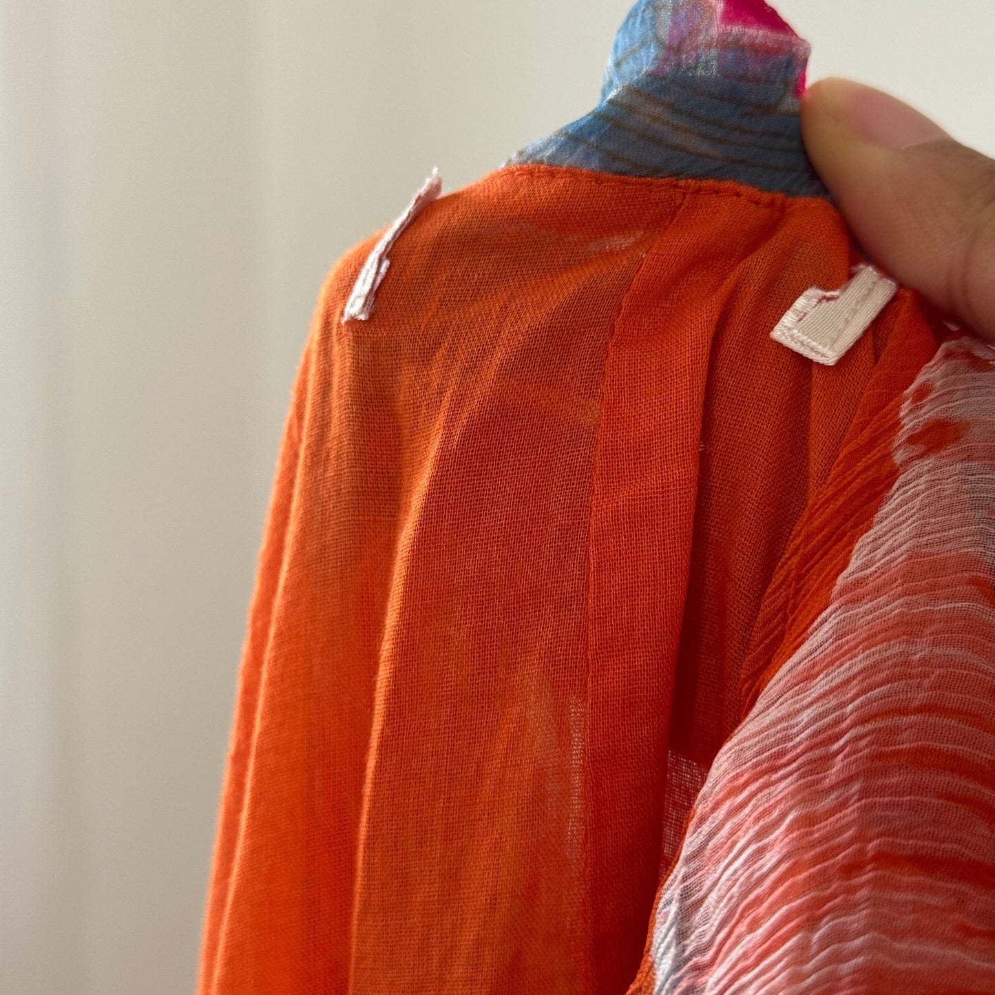 Vintage Floral Sheer Viscose Midi Dress Sequin Detail Sleeveless Ruffle Hem (M/L)