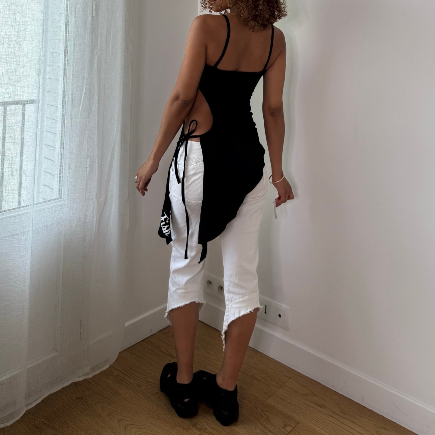 Vintage Punkyfish Graphic Asymmetrical Cami Top (S)