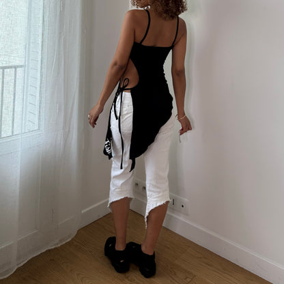 Vintage Punkyfish Graphic Asymmetrical Cami Top (S)