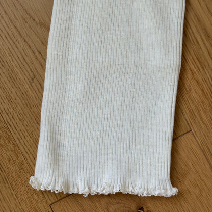 Vintage Italian Pura Lana Lace-Trim Knit Cami (M)