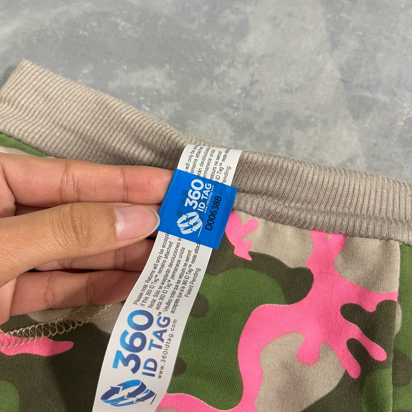 2000s camo mini skirt (S)