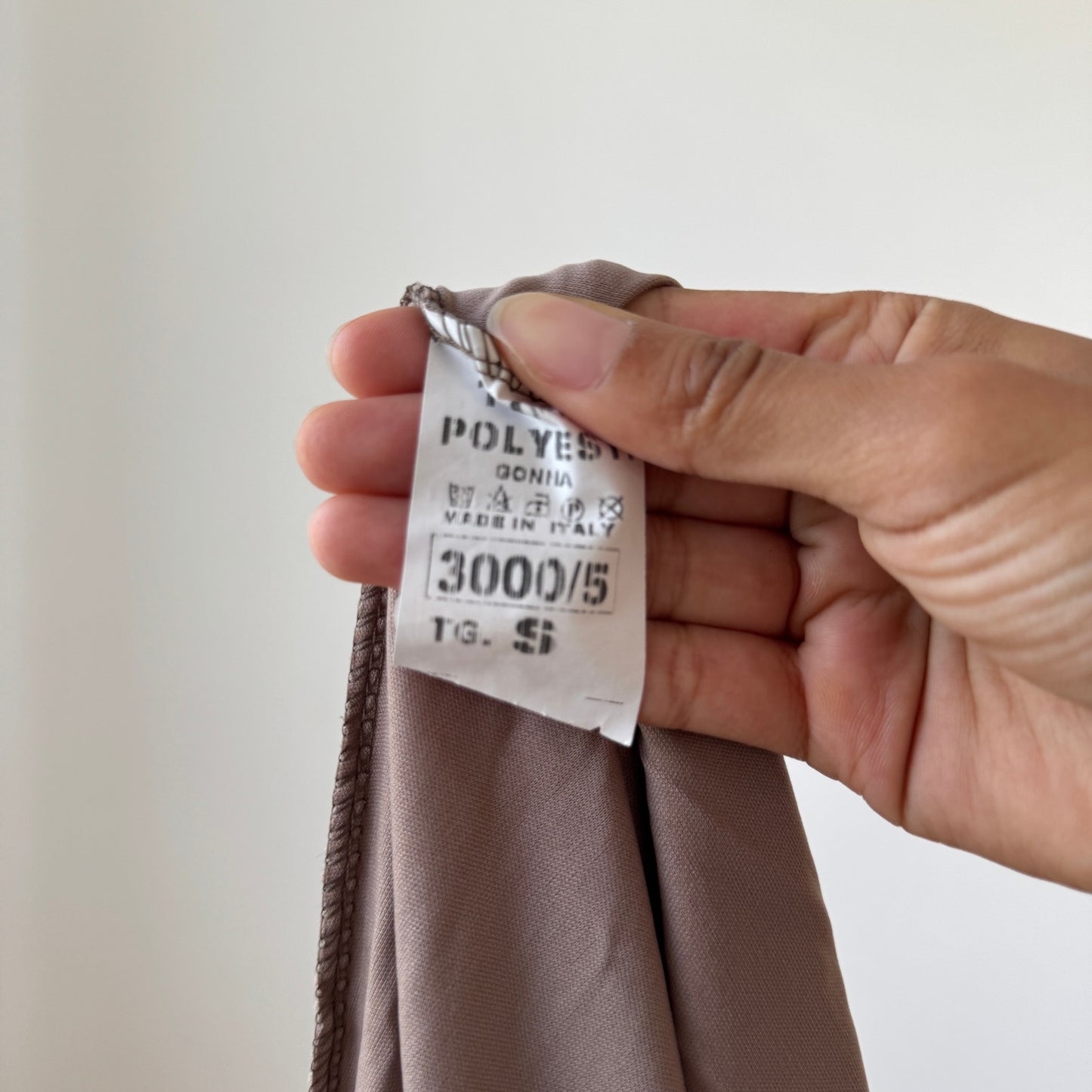 Vintage Italian Mesh Tie-Front Blouse (S/M)