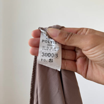 Vintage Italian Mesh Tie-Front Blouse (S/M)