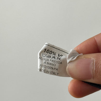 Vintage Italian Tropical Floral Mesh Maxi Skirt Green Pink Y2K (S)