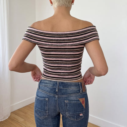 Vintage Low Rise Denim Capris (S)