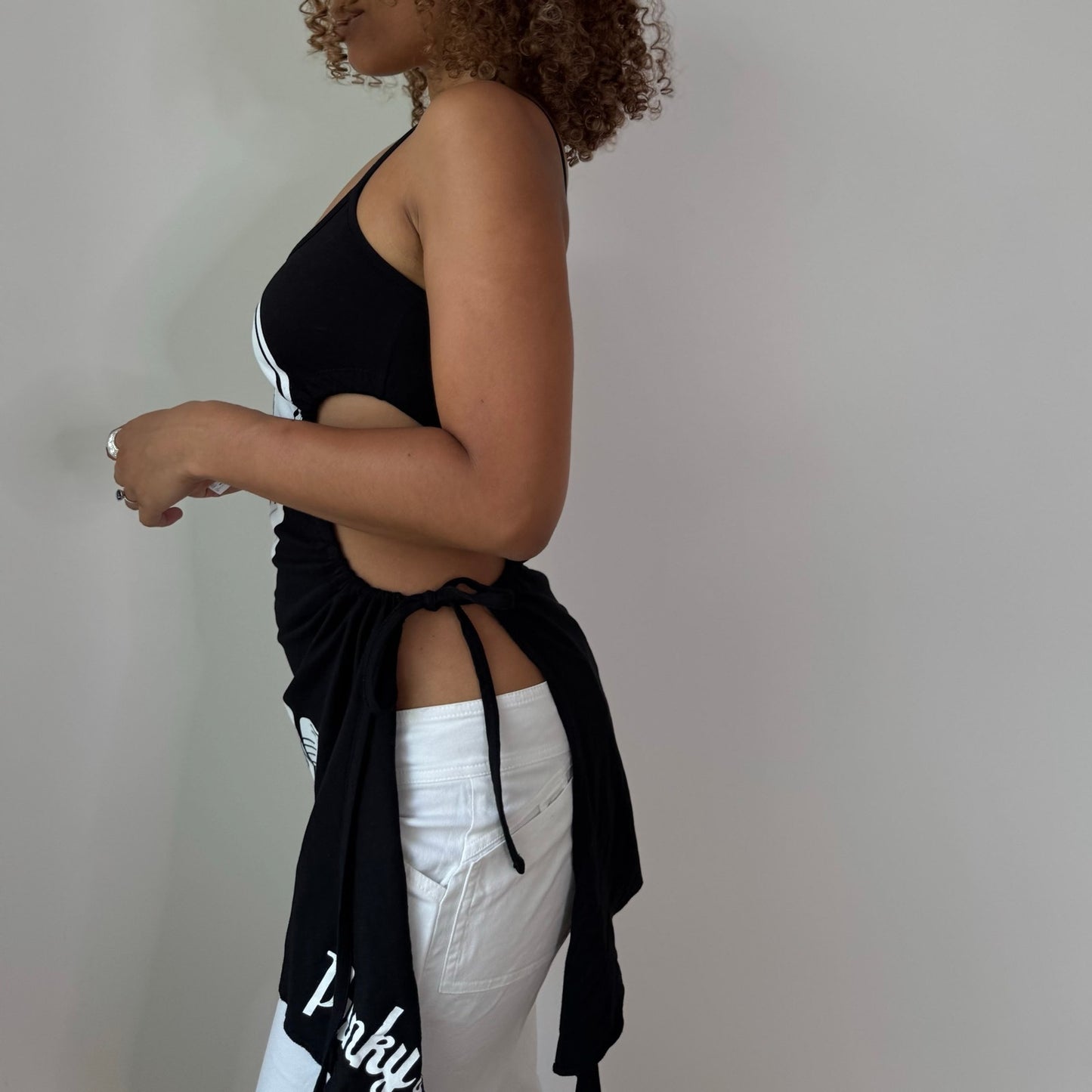 Vintage Punkyfish Graphic Asymmetrical Cami Top (S)