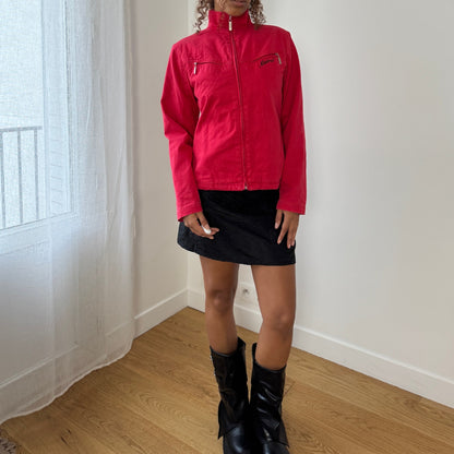 Vintage Mistral Moto Zip Jacket “Heaven Riders” (Small)