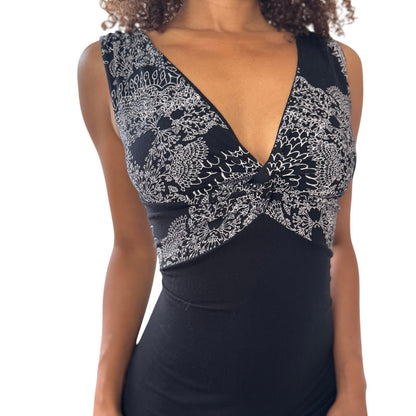 Vintage Desigual Floral Print Dress (S/M)