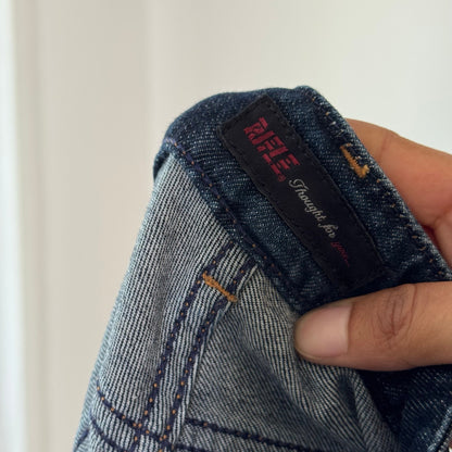 Euro Vintage Low Rise Flare Jeans