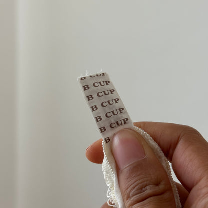 Vintage Italian ivory lace babydoll cami (Small)