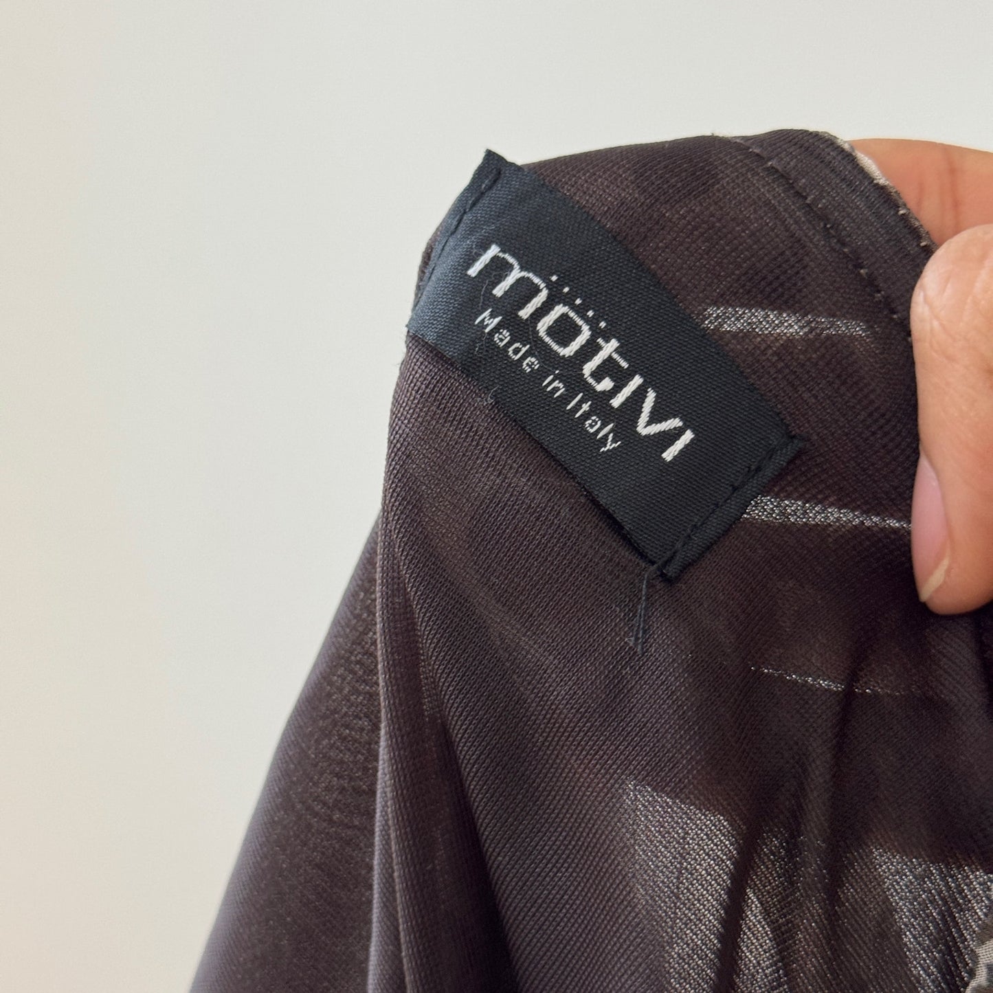 Vintage Italian Floral Sheer-Overlay Ruffle Midi Skirt (Small)