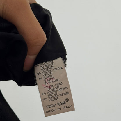 Denny Rose Black Embellished Blazer (S)