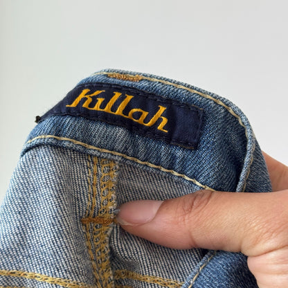 Vintage Killah Low Rise Flare Jeans Y2K Denim Italy (S)