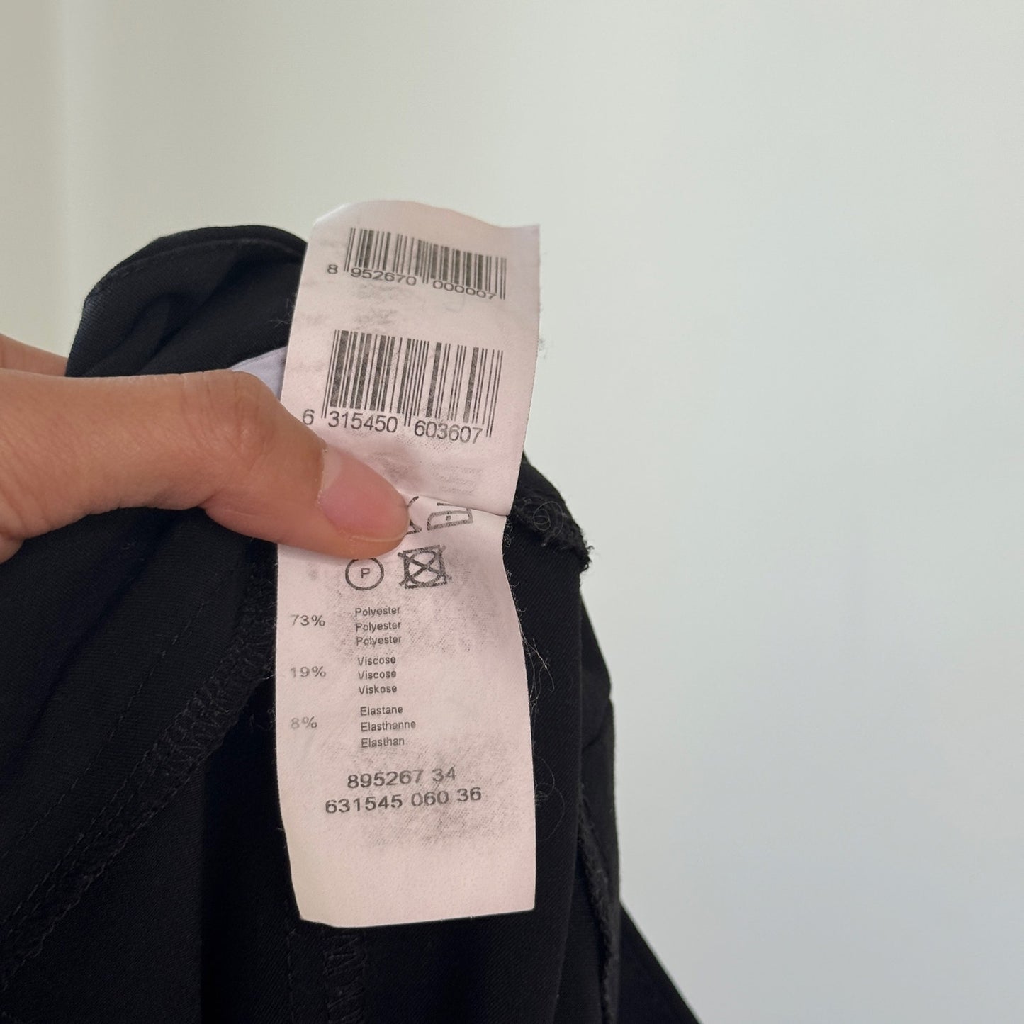 Vintage Black Bow Tie Midi Skirt Flared Y2K French (XS)