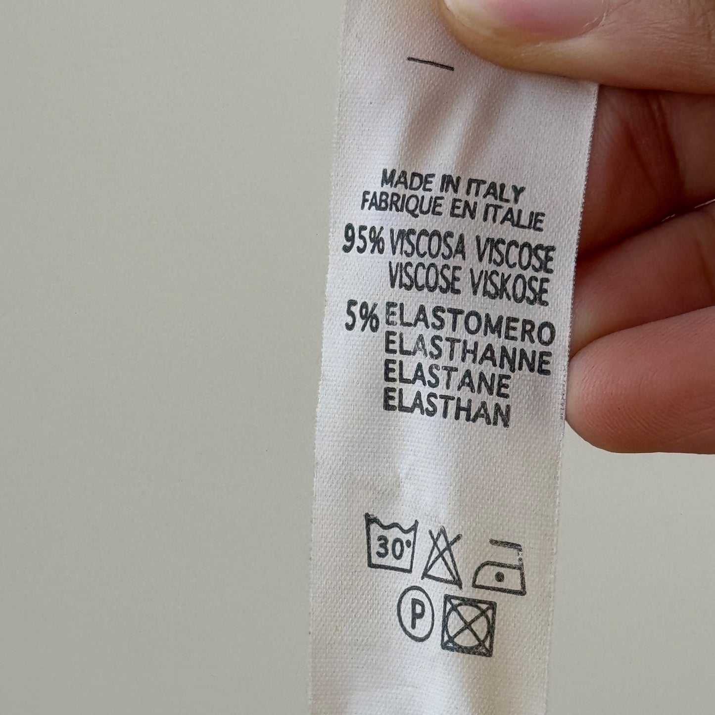 Vintage Italian sheer lace short-sleeve cardigan top (Small)