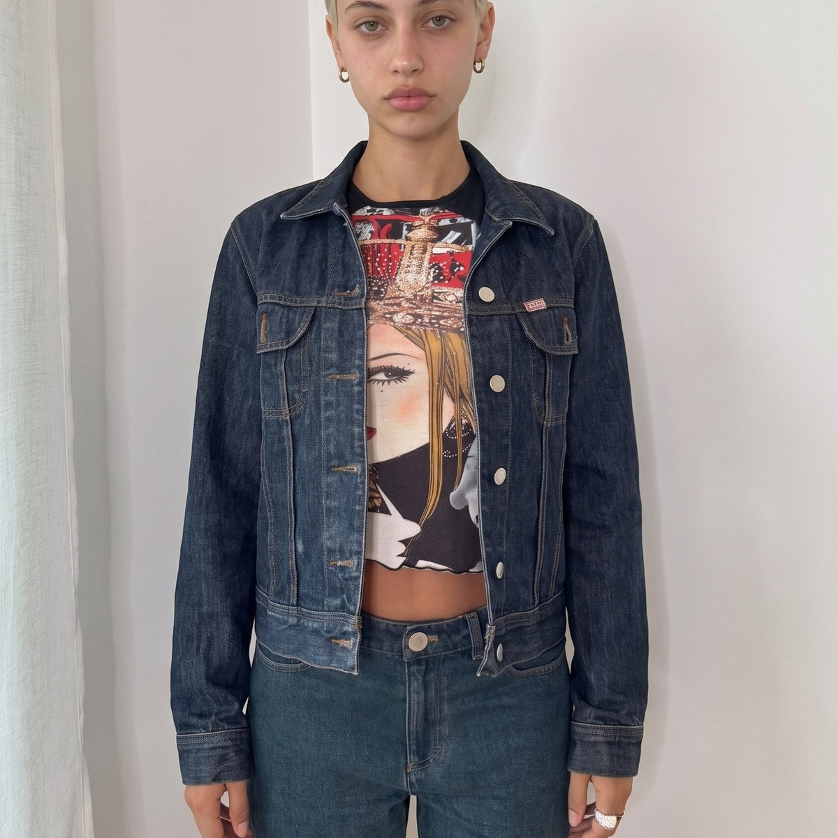 Vintage Miss Sixty Denim Jacket Italian (S/M)