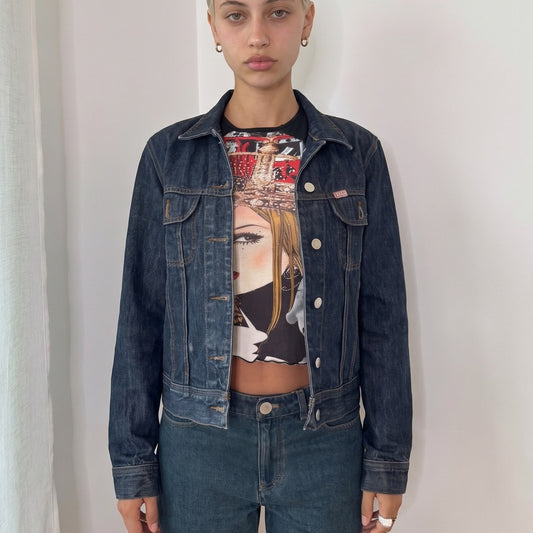 Vintage Miss Sixty Denim Jacket Italian (S/M)