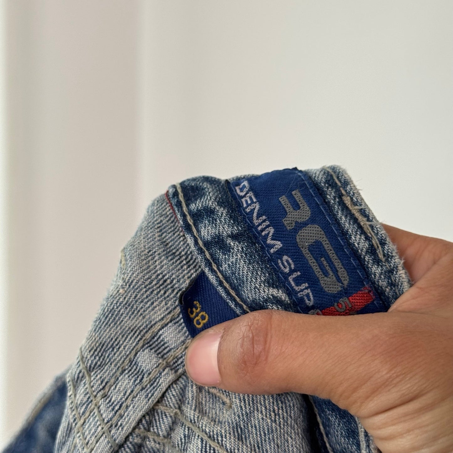 Vintage Low Rise Light Wash Flared Jeans Euro Y2K (S)