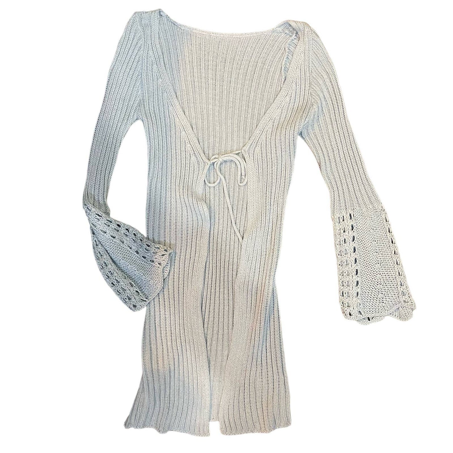 Vintage 2000s Maxi Knit Sweater (XS-M)