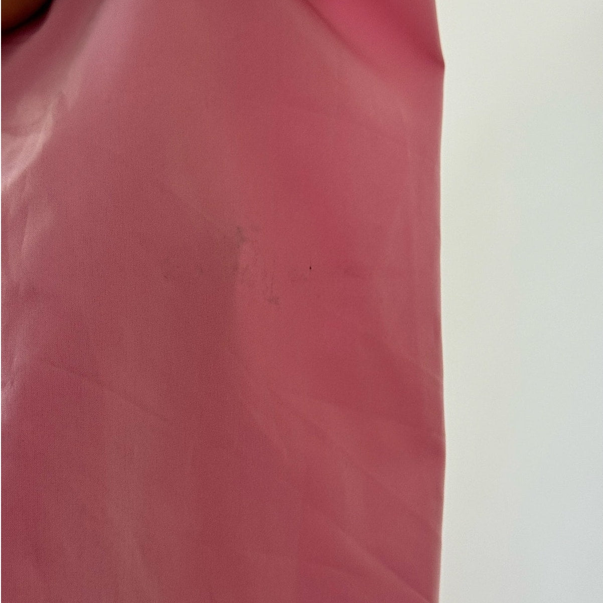 Vintage Baby Pink Satin Ruffle Mermaid Maxi Skirt Euro Y2K (XS/S)