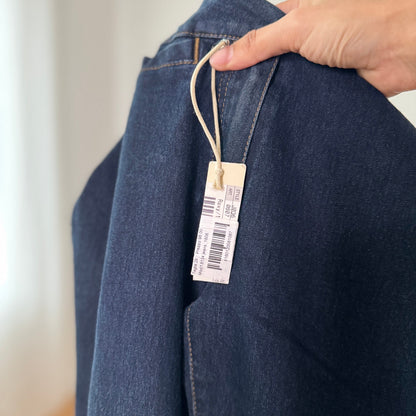 Vintage Miss Sixty Dark Wash Low Rise Flare Jeans Deadstock Made in Italy (XS/S)