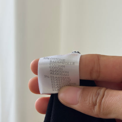 Vintage Disney Snow White Grumpy black and red trim fitted baby tank (Medium)