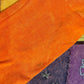 Vintage 2000s Multicolor hooded zip cardigan (XS-M)