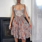 Made in Italy - 100% Silk Vintage Floral dress (S-M)
