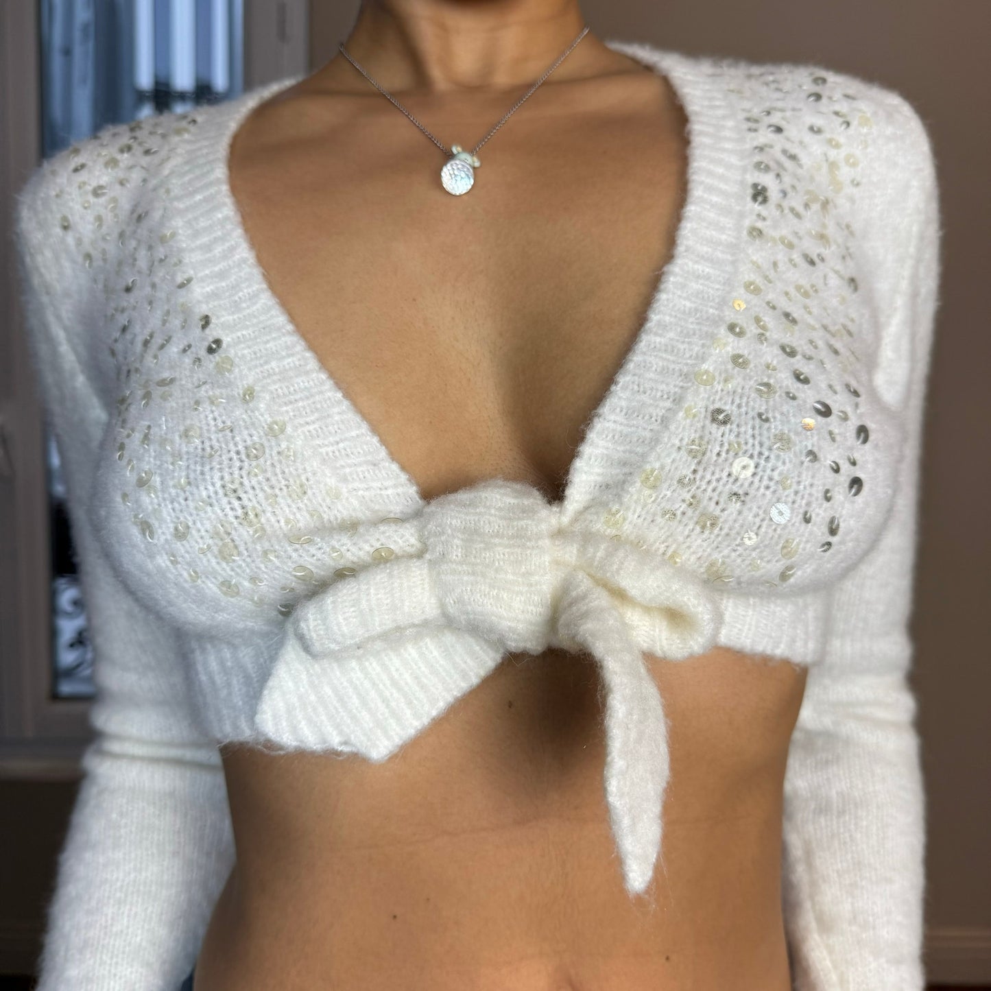 Vintage White Knit Set (S)