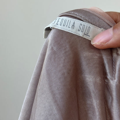 Vintage Blush Mesh Embellished Camisole (S/M)