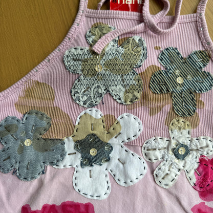 Deadstock Vintage Guru Cotton Halter Top (S/M)