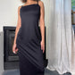 Vintage 90s Gianfranco Ferre Black Maxi Dress (S-M) Elegant night out