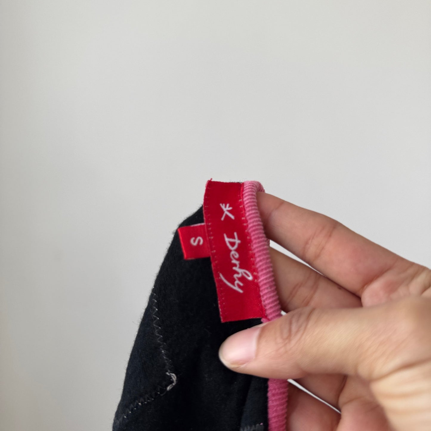 Vintage Derhy Patchwork Graphic Top Mixed Print Artsy Y2K (S)