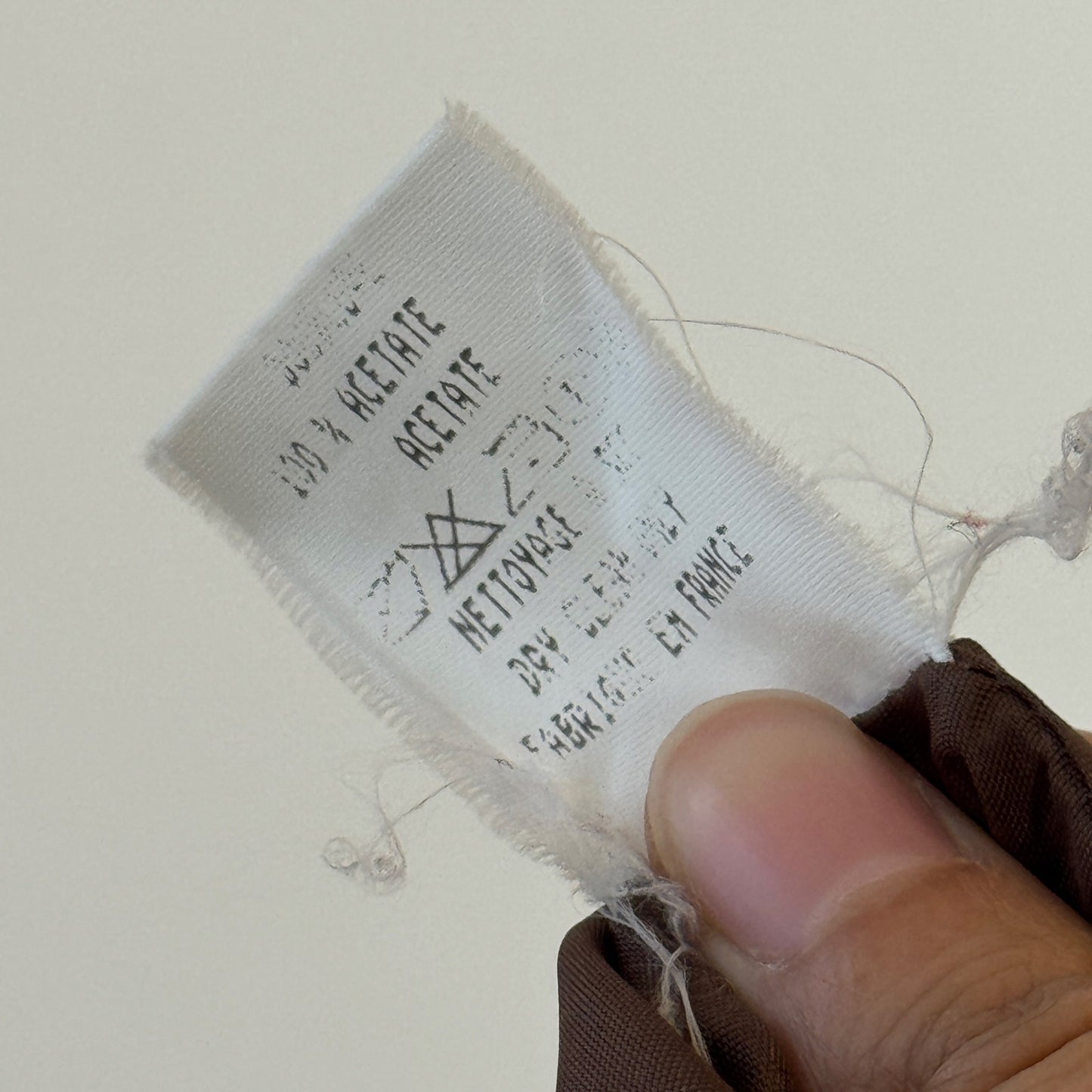 Vintage French Taupe Plaid Button Front Tailored Jacket (S/M)