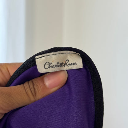 Vintage Mesh Ruched Maxi Slip Dress (XS/S)