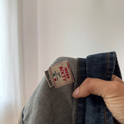Vintage Miss Sixty Denim Jacket Italian (S/M)