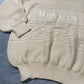 Vintage Burberry spell out sweater in color cream (XS-XL)