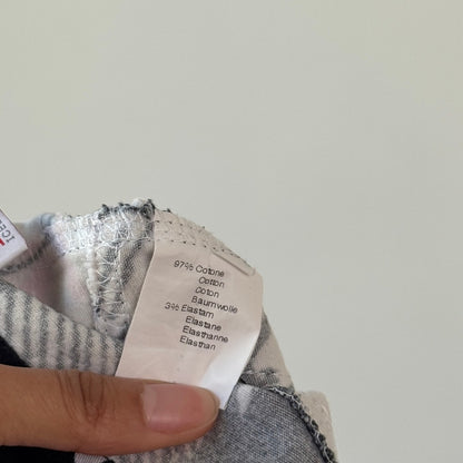 Iceberg Comic Print Denim Mini Skirt (XS/S)