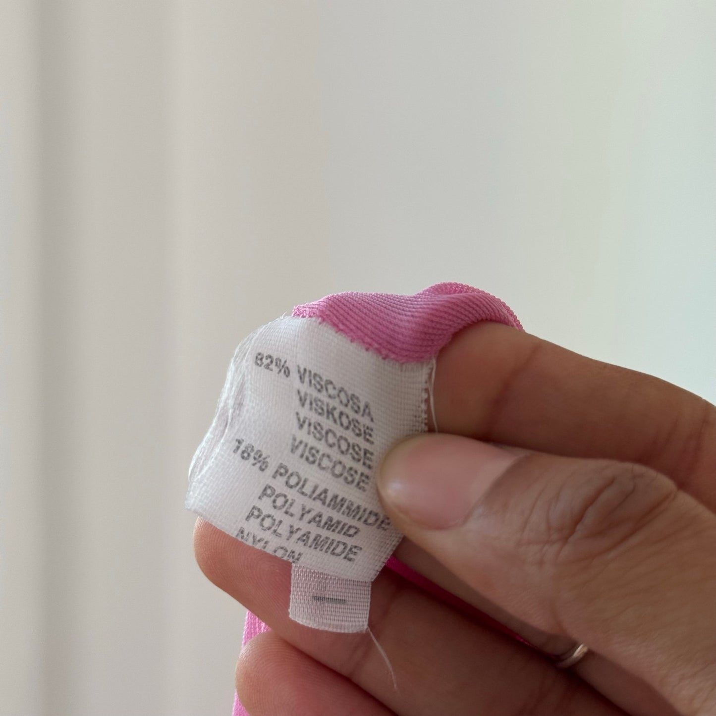 Vintage Pink Purple Floral Satin Midi Skirt Italian Y2K (S)