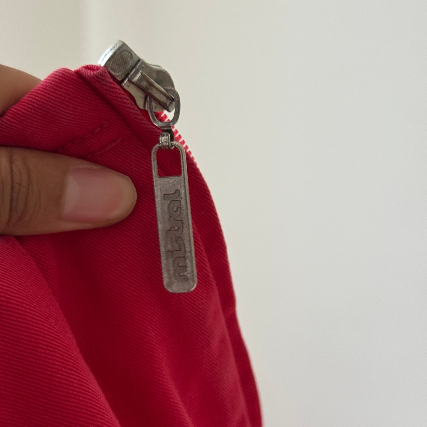 Vintage Mistral Moto Zip Jacket “Heaven Riders” (Small)