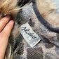 Vintage Fur Collar Knit Sweater Dress (XS-L)