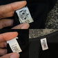 Vintage 2000s Moschino Print Black Short Sleeves Tee (XS-M)
