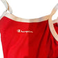 Vintage 90s Red Tank Top USA Sexy Y2K Brandy Melville Style XS-S by Champion